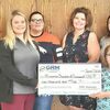 Receiving a $1,000 grant was the Princeton Chamber of Commerce of Princeton, Missouri. Pictured above on the front row, from left to right, are Chamber Vice President Kelly Bertrand, GRM Networks Customer Service Representative Allie Vaughn, Ryleigh Neil and Chamber President Amy Cool. On the back row are Mike Tipton, friend of the Chamber,  Chamber Member Shannon Kandlbinder, Missouri Farm Bureau Insurance Agent Marcia Cox and Chamber Event Coordinator Rafaela Johnson.
	The Chamber plans to use their grant to purchase a used utility terrain vehicle to transport equipment and supplies during Chamber sponsored community events as well as care for the Chamber’s flower boxes found throughout Princeton.