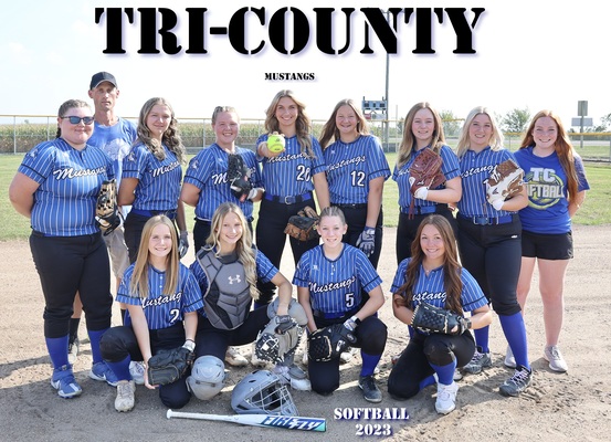 Back row: Bailey Neeley, Coach Curtis May, Dani Critten, Alexis Neeley, Liberty Perkins, Jailee Griffin, Julie Courter, Maddie Page and Coach Anissa Williams. Front row: Kamran Marrs, Patience Robb, Zoie Williams and Allee Prescott.