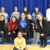 Pictured is the cast and crew of the upcoming performance:
	Left to right: Top row-Alexis Neeley, Lydia Hudson, Ciara King, Madison Reeter, and Jerod Carter. 		Second row-Julie Courter, Ben Lewis, Emma Henderson, Addison Lewis, and Tori Dustman. 
	Bottom row-Page Flowers. The Play is directed by Ms. Danyal Coon.